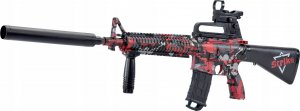 Skleplolki OGROMNY BEZPIECZNY KARABIN AUTOMAT KULKI ŻELOWE PISTOLET TARCZA 6