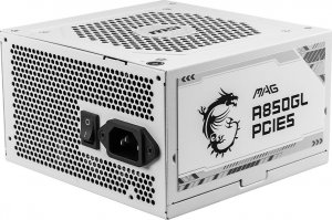 Zasilacz MSI MAG A850GL PCIE5 White 850W (306-7ZP8A24-CE0) 5