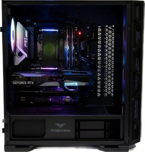 Komputer PREYON Nest PRO 800 ARGB Core i5-14400F, 32 GB, RTX 4060, 512 GB M.2 PCIe 14