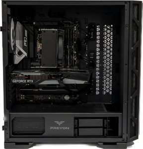Komputer PREYON Nest PRO 800 ARGB Core i5-14400F, 32 GB, RTX 4060, 512 GB M.2 PCIe 15
