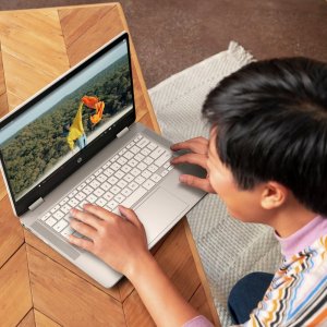 Laptop HP Laptop HP Chromebook 14a-na1083cl / 67U94UA / Intel N4500 / 4GB / eMMC 128GB / Intel UHD / FullHD / Chrome OS / Srebrny 10