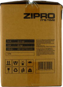 Kettlebell Zipro ZIPRO Kettlebell SQUARE z regulowanym obciążeniem 19 kg 12
