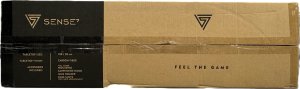 Biurko SENSE7 Nomad Cybernetic Czarne 100 cmx50 cm 100x50 cm 14