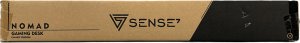 Biurko SENSE7 Nomad Classic Czarne 100 cmx50 cm 100x50 cm 15