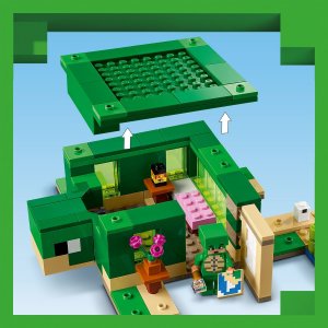LEGO Minecraft Domek na plaży żółwi (21254) 3