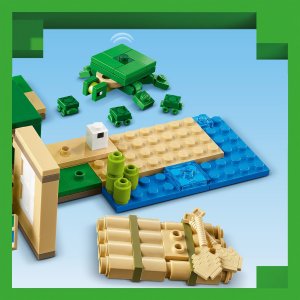 LEGO Minecraft Domek na plaży żółwi (21254) 4