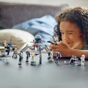 LEGO Star Wars Zestaw bitewny z żołnierzem armii klonów™ i droidem bojowym™ (75372) 5
