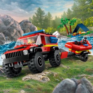LEGO City Terenowy wóz strażacki z łodzią ratunkową (60412) 3