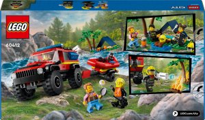 LEGO City Terenowy wóz strażacki z łodzią ratunkową (60412) 9