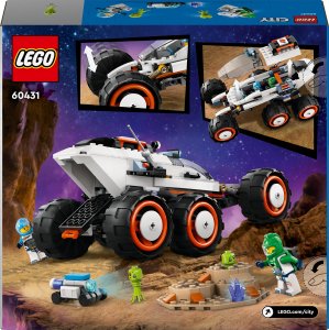 LEGO City Kosmiczny łazik i badanie życia w kosmosie (60431) 9