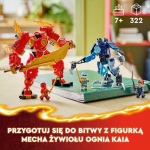 LEGO Ninjago Mech żywiołu ognia Kaia (71808) 3