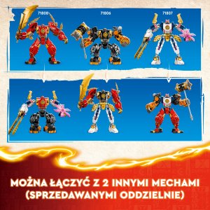 LEGO Ninjago Mech żywiołu ognia Kaia (71808) 4