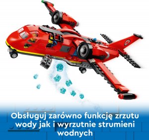 LEGO City Strażacki samolot ratunkowy (60413) 2