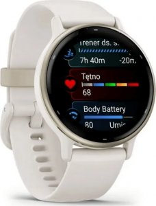 Zegarek sportowy Garmin Vivoactive 5 Biały  (010-02862-11) 2