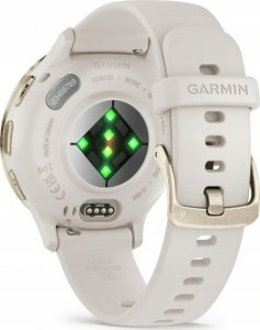 Zegarek sportowy Garmin Venu 3S Kremowy (010-02785-04) 4