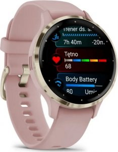 Zegarek sportowy Garmin Venu 3S Różowy (010-02785-03) 3