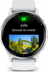 Zegarek sportowy Garmin Venu 3 Biało-srebrny  (010-02784-00) 4