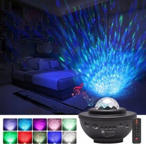 PROJEKTOR GWIAZD Z LAPKĄ LED I GŁOŚNIKIEM BLUETOOTH 3