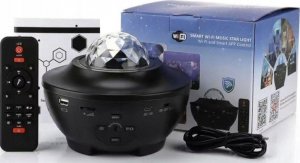 PROJEKTOR GWIAZD Z LAPKĄ LED I GŁOŚNIKIEM BLUETOOTH 5