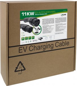 Kabel do ładowania samochodów InLine 11kW Type 2, 3-fazy, 7,5m (16277I) 4
