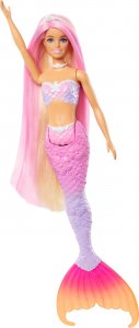 Lalka Barbie Mattel Malibu Syrenka Zmiana koloru HRP97 2