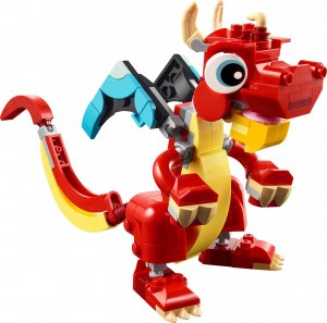 LEGO Creator Czerwony smok 3w1 (31145) 4