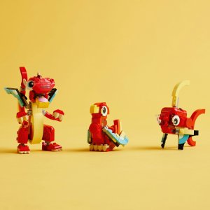 LEGO Creator Czerwony smok 3w1 (31145) 10