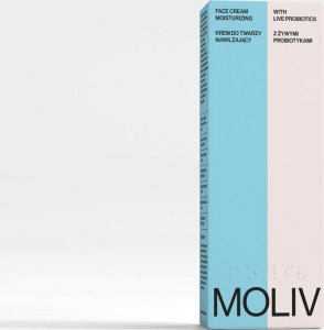 MOLIV Krem do twarzy nawilżający z żywymi probiotykami 30ml 4