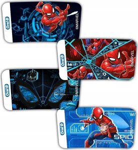 Szczoteczka Oral-B Vitality Pro Kids 103 Spiderman + 4 x Końcówka + Wyciskacz do past + Uchwyt na końcówkę Blue 10
