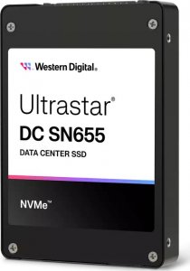 Dysk serwerowy WD DC SN655 15.36TB 2.5'' PCI-E x4 Gen 4 NVMe (0TS2463) 2