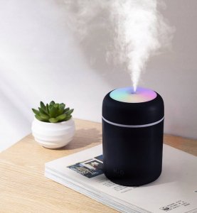 Dyfuzor zapachowy DRMZ NAWILŻACZ POWIETRZA DYFUZOR ZAPACHOWY LAMPKA LED RGB AROMATERAPIA 4X FILTR 3