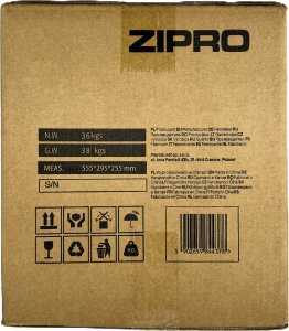 Zipro ‎Hantel ZIPRO ROUND 1 x 36 kg 9