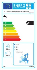 Ariston Pompa ciepła NUOS PLUS S2 WI-FI 150 WH (3629147) 11