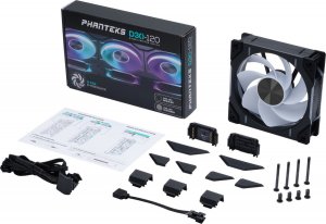 Wentylator Phanteks D30-120 D-RGB Reverse (PH-F120D30R_DRGB_PWM_BK01) 8