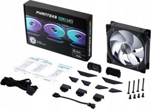 Wentylator Phanteks D30-140 D-RGB Regular (PH-F140D30_DRGB_PWM_BK01) 8