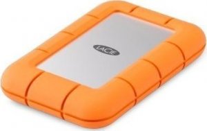 Dysk zewnętrzny SSD LaCie Rugged Mini 1TB Srebrno-pomarańczowy (STMF1000400) 2