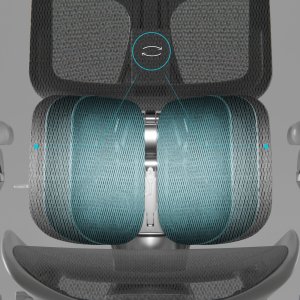 Krzesło biurowe Diablo Chairs V-Kinetic Szare 9