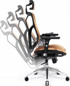 Krzesło biurowe Diablo Chairs V-Basic Pomarańczowe 6