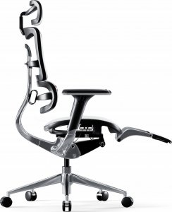 Krzesło biurowe Diablo Chairs V-Master Biało-czarne 9