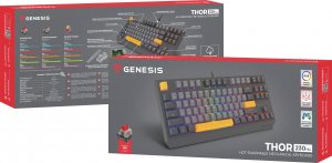 Klawiatura GENESIS Thor 230 TKL Outemu Red (NKG-2082) 16