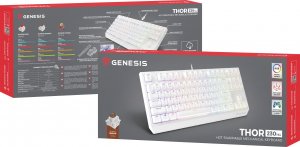 Klawiatura GENESIS Thor 230 TKL Outemu Brown (NKG-2080) 16