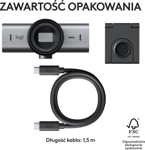 Kamera internetowa Logitech MX Brio 4K Ultra HD (960-001559) 11