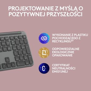 Klawiatura Logitech K950 Graphite (920-012465) 10