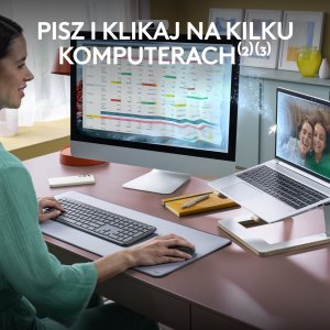 Klawiatura + mysz Logitech Signature Slim MK950 grafitowa (920-012490) 3
