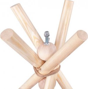 Springos Stabilizator do namiotu tipi drewniany tipi bloker wigwam UNIWERSALNY 2