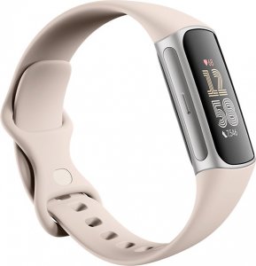 Smartband Fitbit Fitbit Charge 6 porcelain band/silver 3