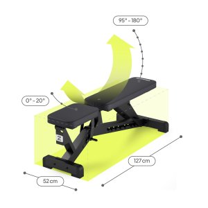 Zipro Ławka treningowa regulowana Pumpiron 4