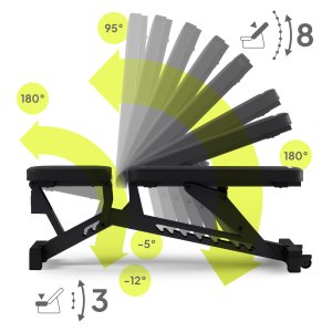 Zipro Ławka treningowa regulowana Pumpiron 5