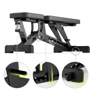Zipro Ławka treningowa regulowana Pumpiron 9