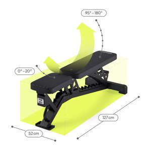 Zipro Ławka treningowa regulowana Nocardio 4